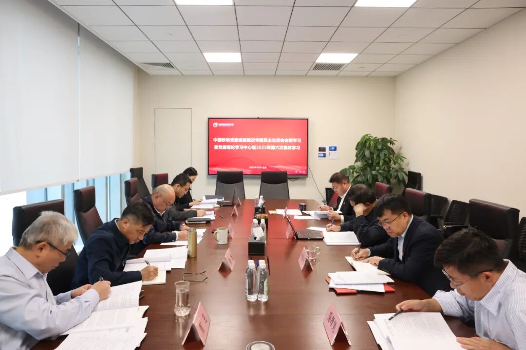 中国williamhill中文官网党委发展巡视整改专题民主生涯会会前进建暨党委理论进建中心组2025年第六次集体进建