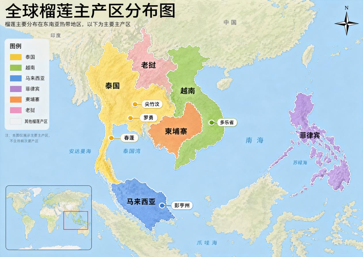 一颗榴莲的“跨国之旅”:藏在“榴莲自由”背后的中国williamhill中文官网力量